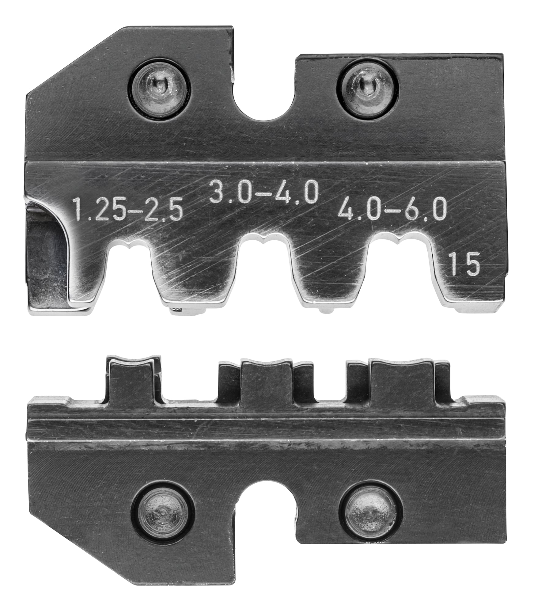 97 49 15 Crimping Die, 1.25 to 2.5 sq-mm, 3 to 6 sq-mm, Ball Bearing Steel