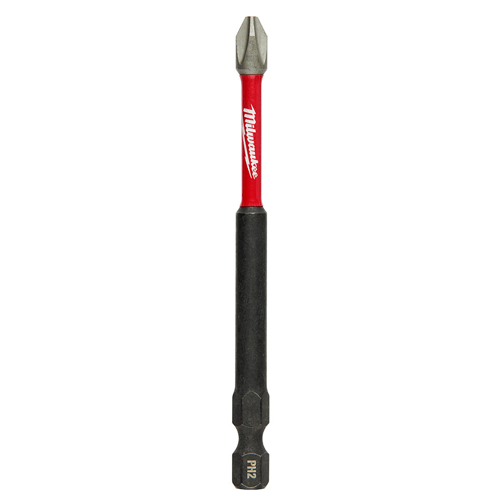 48-32-4791 Shockwave Impact Duty Impact Power Bit, #2 Phillips Point, 3-1/2 in OAL, 1/4 in, Alloy Steel