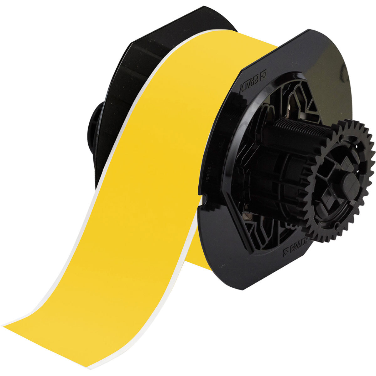 B30C-2250-595-YL B30 Thermal Transfer Vinyl Tape, 2-1/4 in W, Yellow, B-595 Vinyl