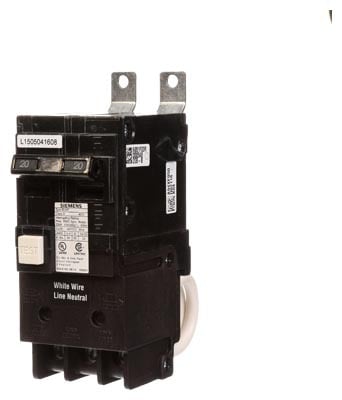 BF220AH SpeedFax Type BL Molded Case Circuit Breaker, 120/240 V AC, 20 A, 22 kA Interrupt, 2 Poles, Thermal Magnetic Trip