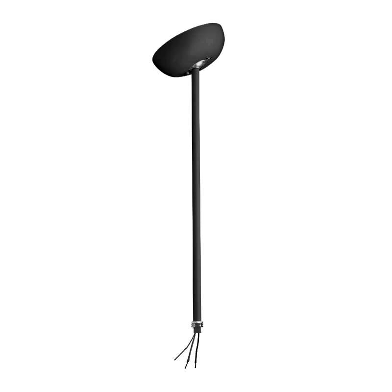 PSTEM 18IN WPEN PHBR Straight Pendant Mounting Kit, For Use With SDC6 Series LED Downlight Cylinder, 45 deg, White