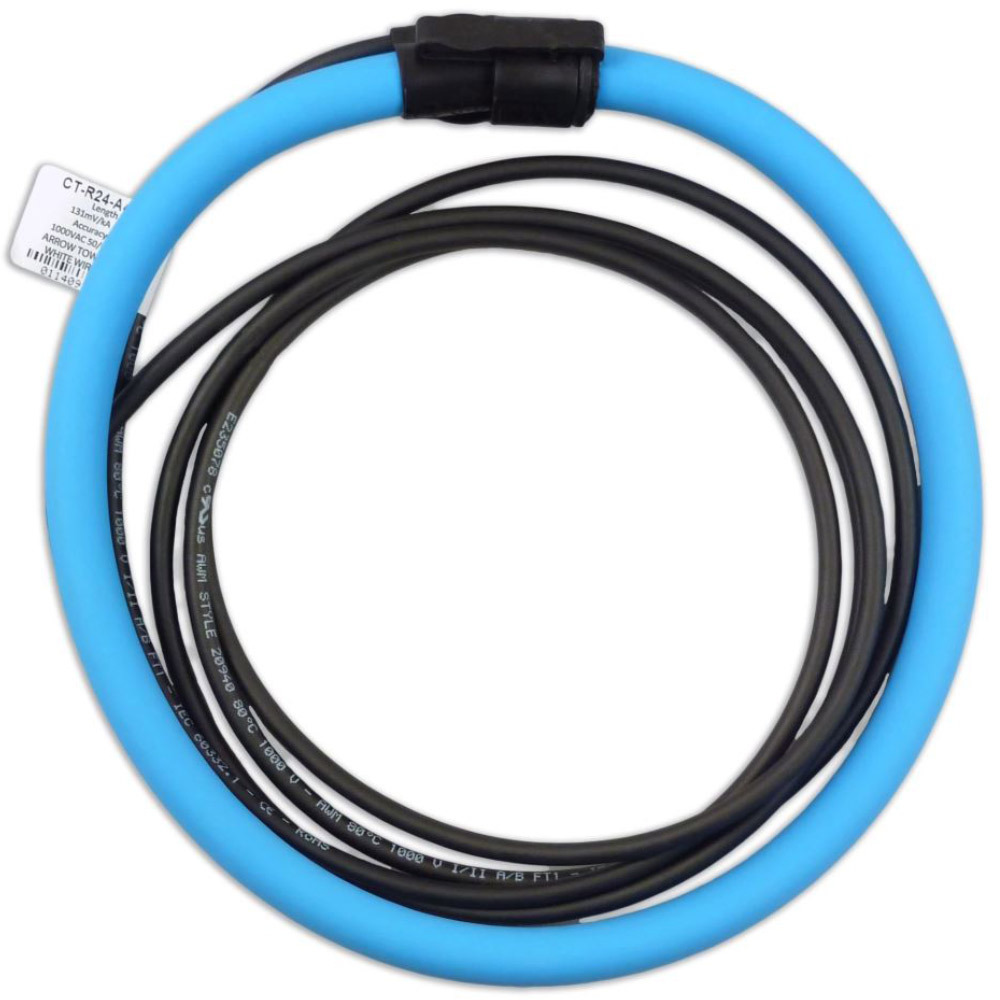 CRV50-LR4 7000 7100 Rogowski Coil Current Transformer, 5 to 5000 A Primary, 333 mV, 50/60 Hz