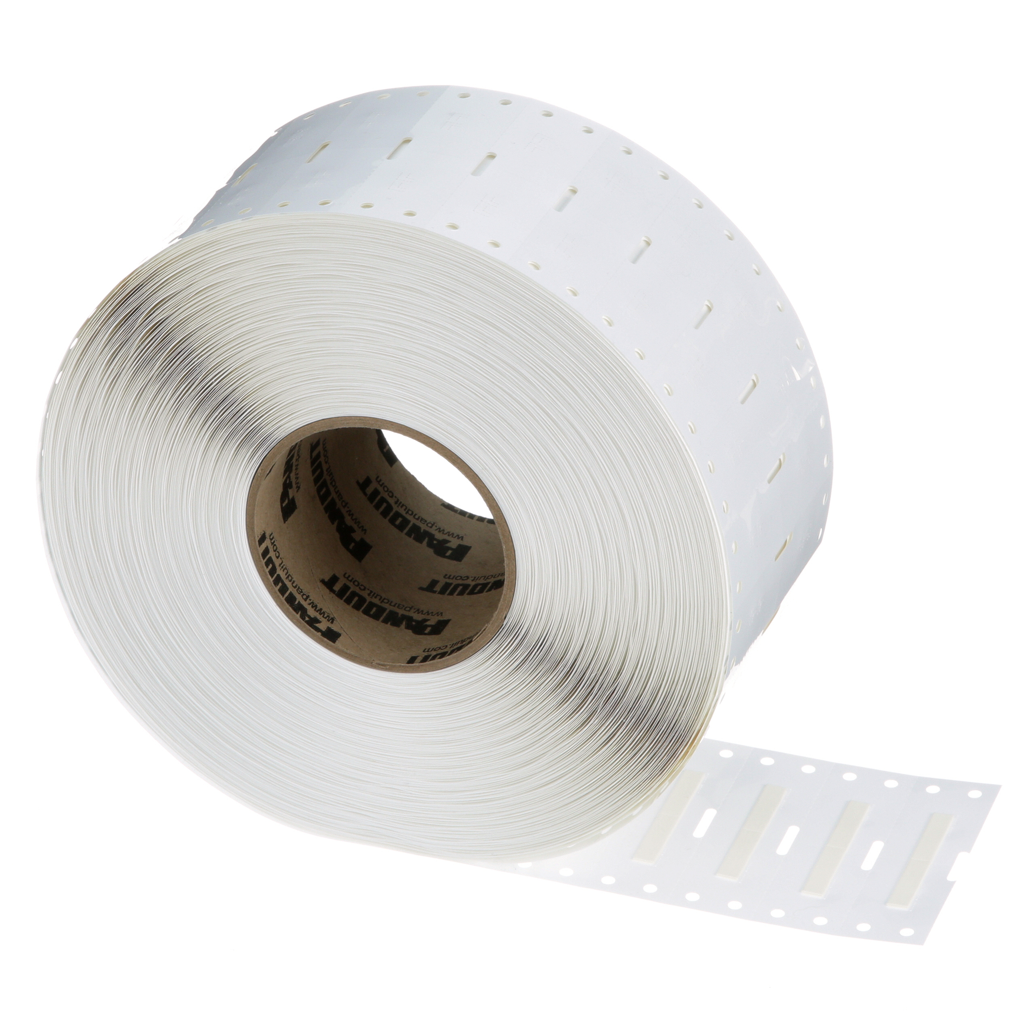 H100X025H1T-B Heatshrink, PO, White, Mil Grade, 5000 Lbls, TT, 0.25"x1"