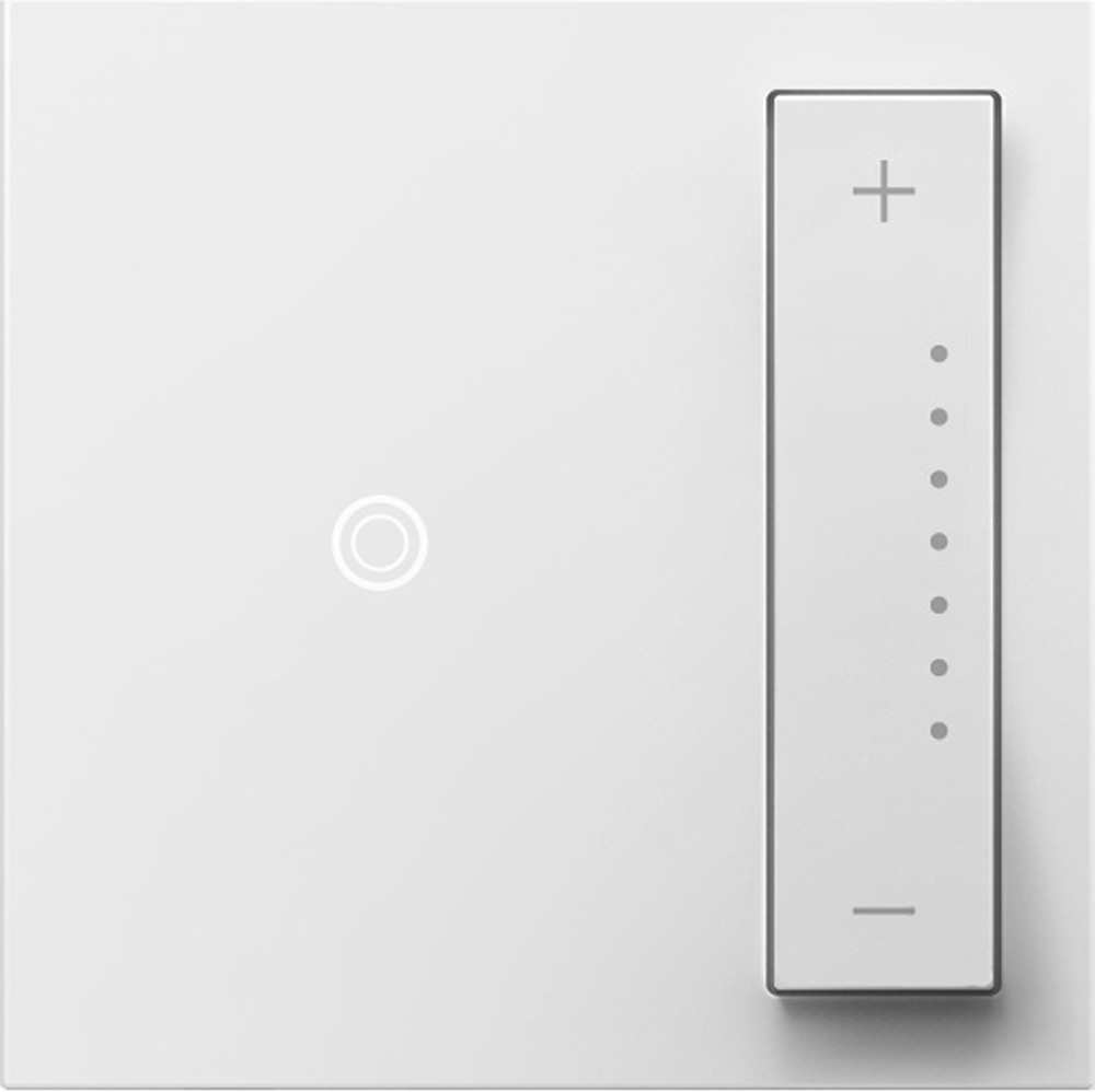 ADTP703TUW4 Adorne SofTap Adorne 3-Way Tru-Universal Dimmer Switch, 120 V AC, 1 Pole, White