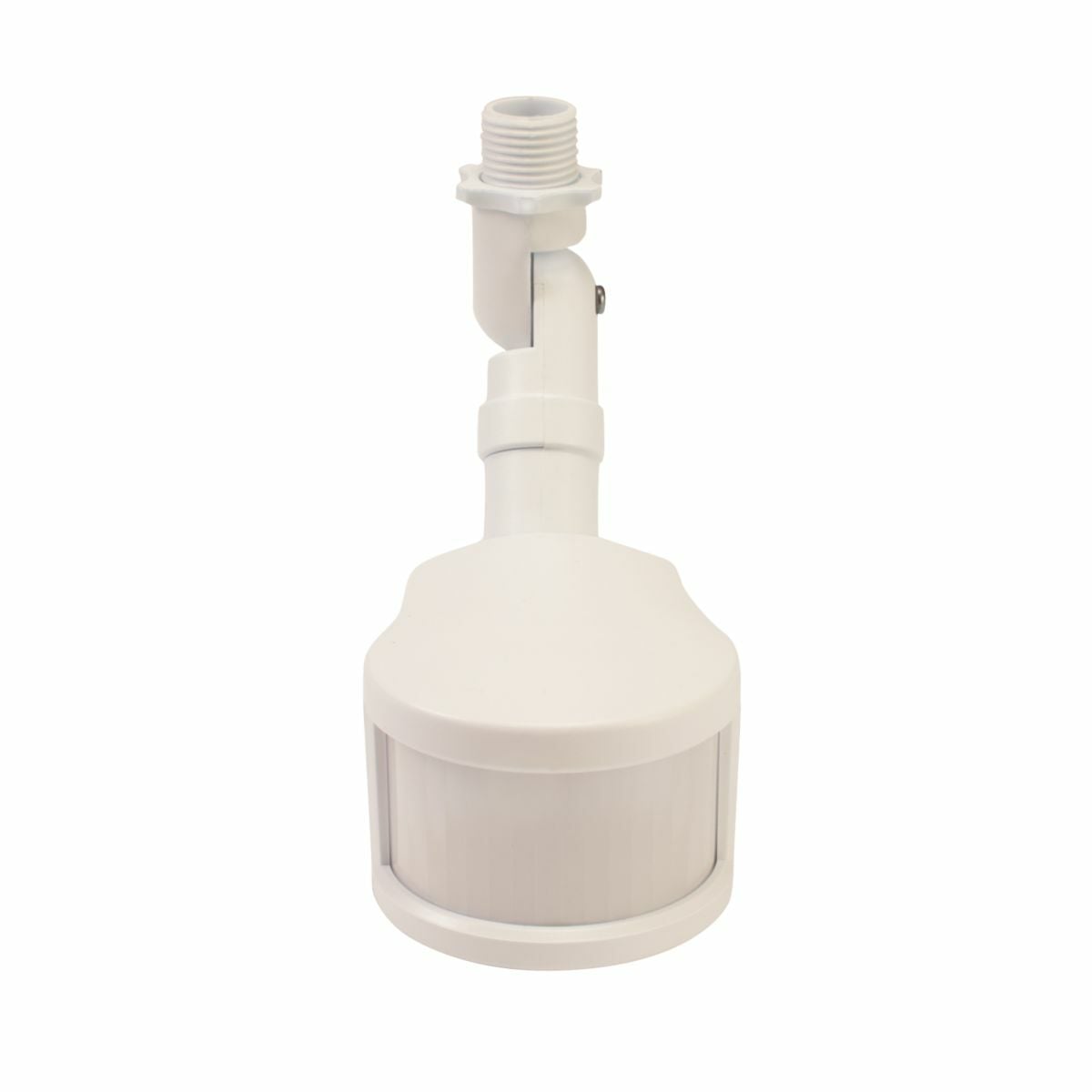 MS180BTW Halo L-Shape Motion-Activated Sensor, For Use With Outdoor Floodlight Fixtures, 120 V, 300 W, 180 deg, LED Lamp, Surface/Suspended Mount, White