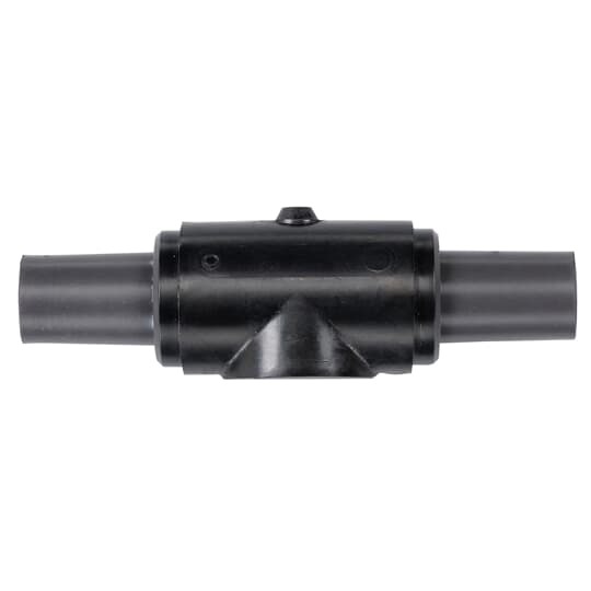 K150S Elastimold Deadbreak In-Line Junction, 15/25 kV, 200 A, Panel Mount, EPDM Rubber