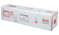 SUPPLY-065 RecyclePak Large Fluorescent Lamp Recycling Box, 4 ft L