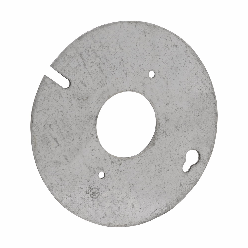 TP652 Thepitt Single Receptacle Welded Concrete Box Plate, Steel