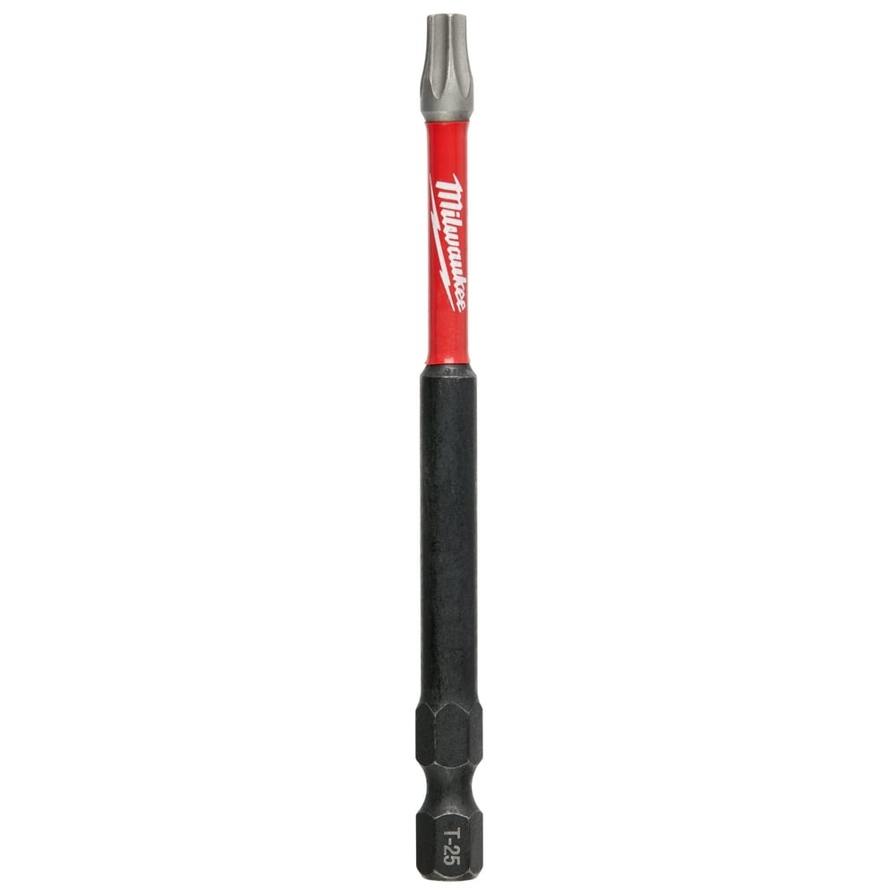 48-32-4561 Shockwave Impact Duty Impact Power Bit, T25 Torx Point, 3-1/2 in OAL, 1/4 in, Steel
