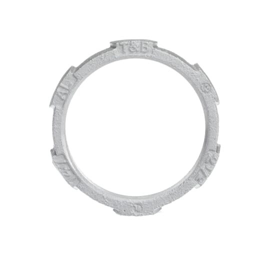 147AL T&B Conduit Locknut, 2-1/2 in, For Use With Rigid/IMC Conduits, Aluminum