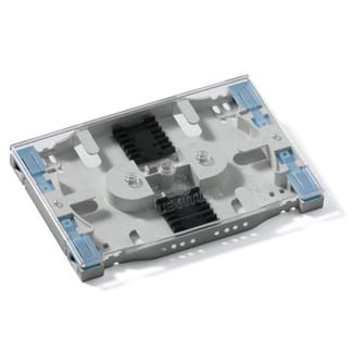 T5PLS-12F Injection Molded Mini Splice Tray, 12 Heatshrink Splice, Noryl