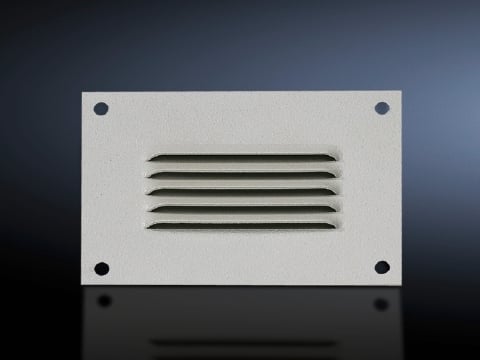2543235 Integrated Louver, Sheet Steel, Pale Gray