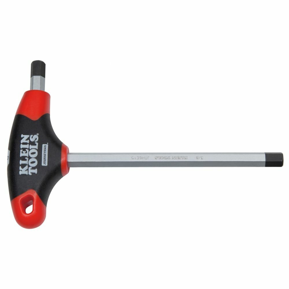 JTH9E15 Journeyman Hex Key, 3/8 in Hex, T-Handle Grip Handle, Steel