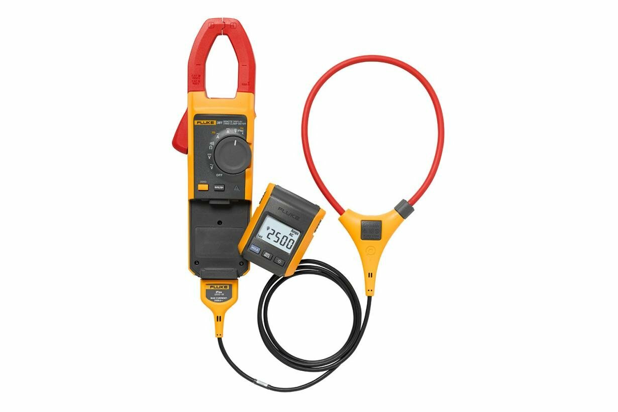 FLUKE-381 True-RMS Remote Display AC/DC Clamp Meter with iFlex