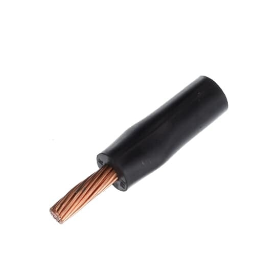 61945 Color-Keyed Bi-Metal Dual Rated Pin Connector With Insulating Cover, 2/0 AWG Conductor, 1.38 in L Pin, Aluminum, Ruby