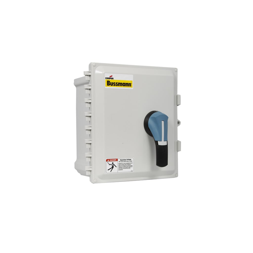 ER4P-30N3PB Non-Fused Enclosed Rotary Disconnect Switch, 600 V AC, 30 A, 25 hp, 3 Poles