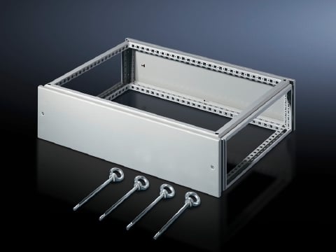 8801755 TS Series Top Mounting Module, For Use With TS Series 39 in W x 24 in D Enclosure, NEMA 12, Carbon Steel, Light Gray