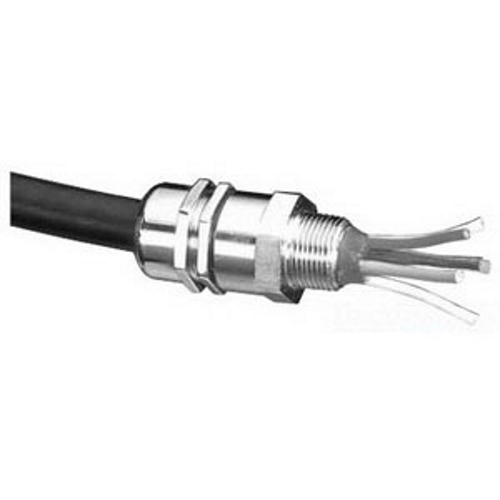 20PX0505 PXSS2K Flameproof Compound Barrier Cable Connector, 1/2 in Trade, 20 Cable Openings, Brass, Nickel Plated