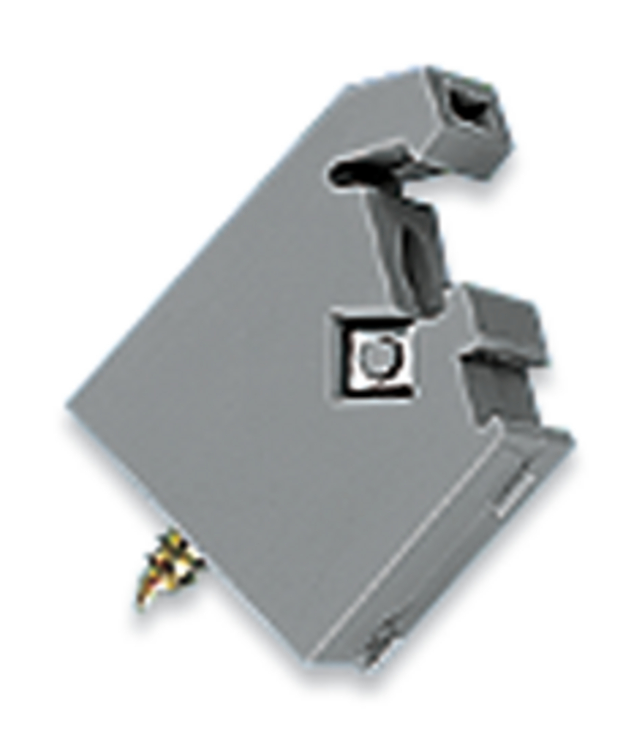 790-101 790 Isolated Mounting Carrier, For Use With Busbar, Metal, Gray
