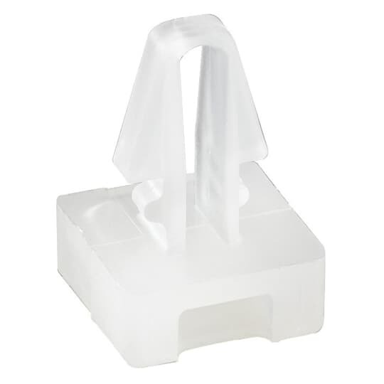TC5823 Ty-Rap Cable Tie Mounting Base, Push Mount, 0.19 in W Tie, Nylon/Polyamide 6.6, Natural
