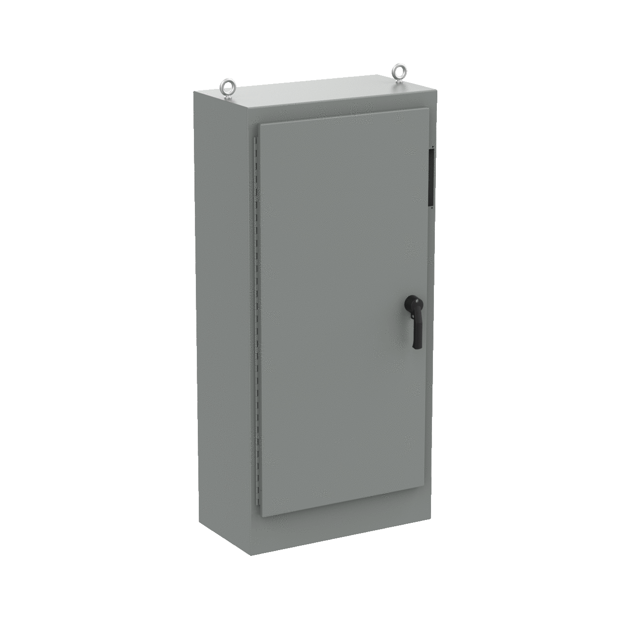 A72XM3418FTCLP4 A4L3D 1-Door Free Stand Large Disconnect Enclosure, 72.12 in L x 33-1/2 in W x 18.12 in D, NEMA 3R/3RX/4/4X/12/IP66 NEMA Rating, Steel