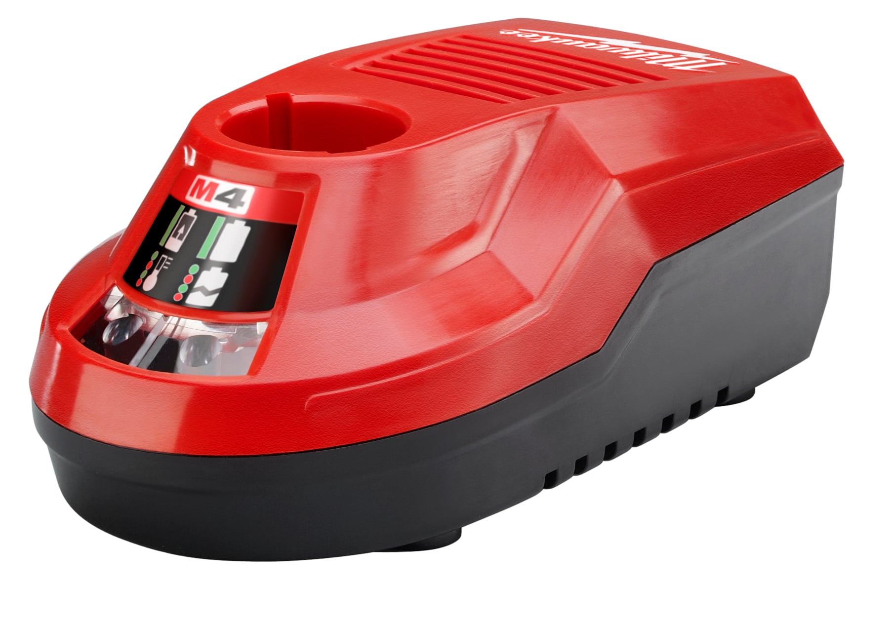 48-59-2001 M4 Battery Charger, For Use With 34G856 Battery, 34G853 Cordless Screwdriver, 34G854 and 34G855 Cordless Screwdriver Kit, Li-Ion Battery, 0.5 hr Charging, 1 Battery