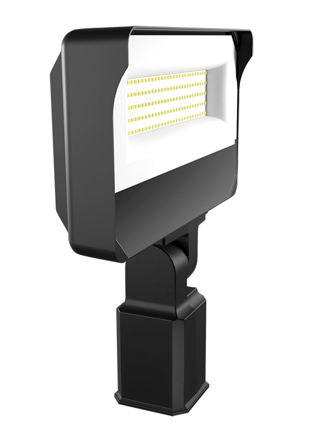 X34-100LSF-840/U X34 General Purpose Floodlight, LED Lamp, 90 W Fixture, 120, 208, 240, 277 V, Bronze Housing