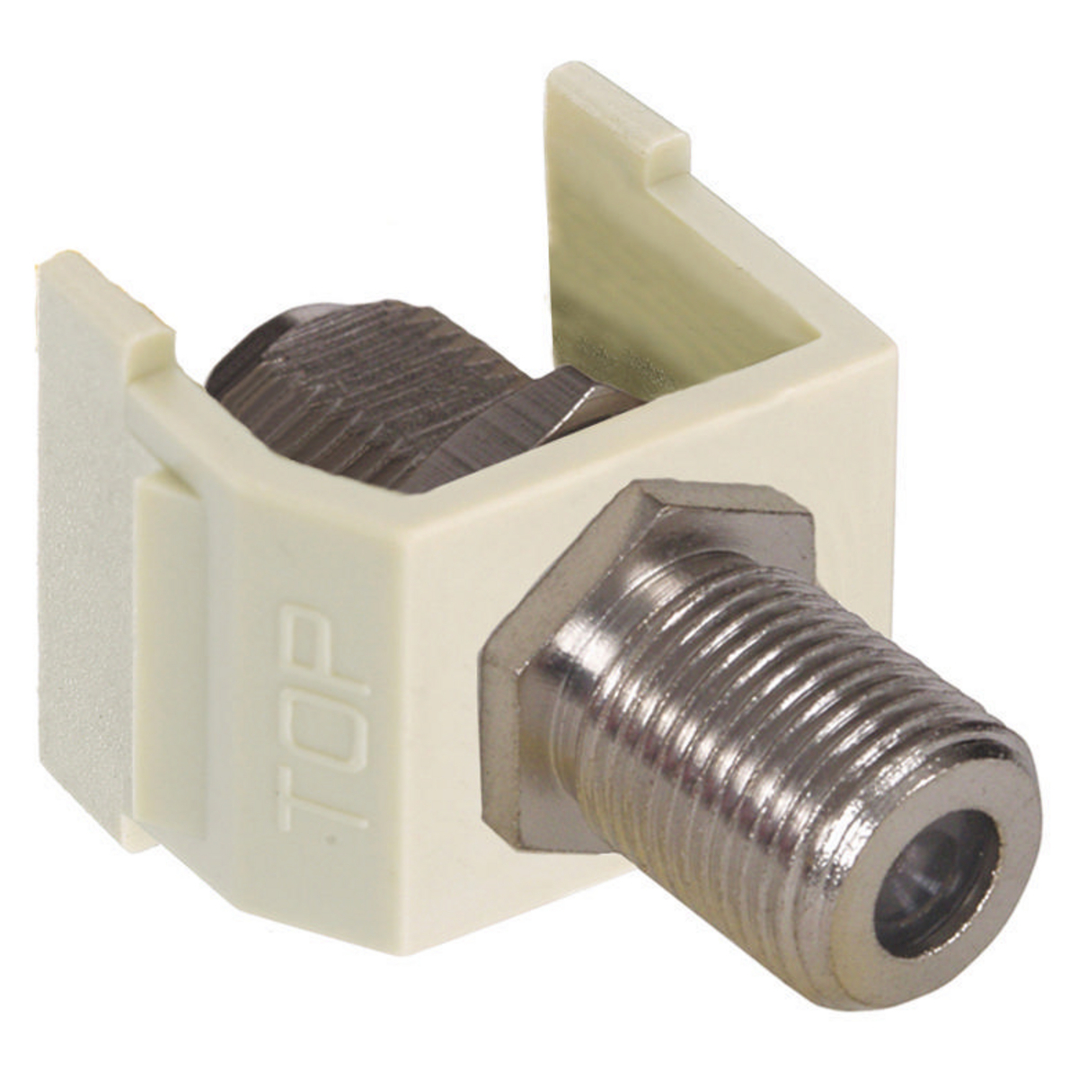 NSF70I Pass-Through Bulkhead Standard F-Connector, Female x Female Connector, Coaxial Cable