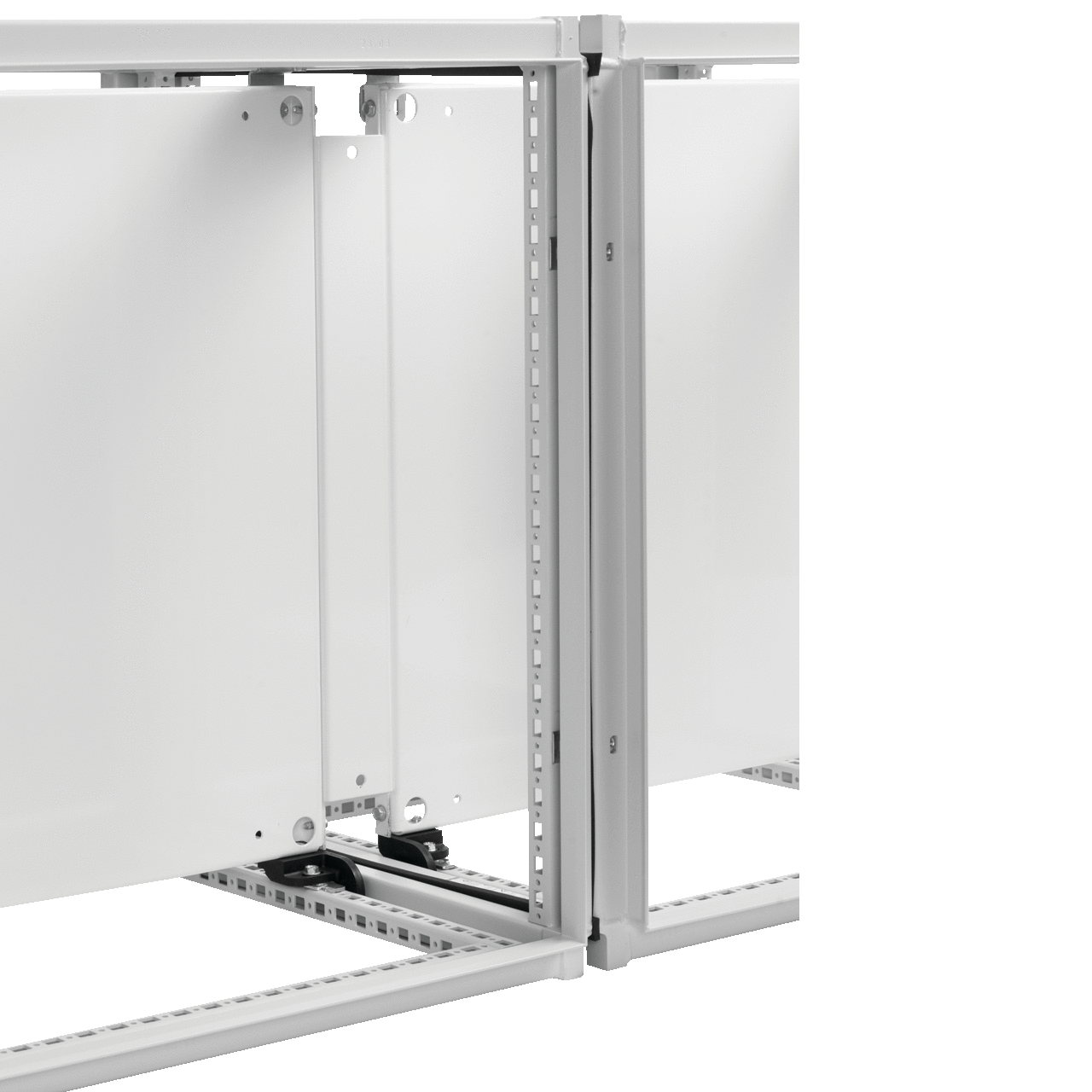 PJP20 ProLine P20 Joining Subpanel, 1848 mm H x 67 mm W, For Use With ProLine 2000 mm Tall PPF206, PPF207, PPF208, PPF2010, PPF2012 and PPF2016 Modular Enclosure Full Sub Panel, Steel