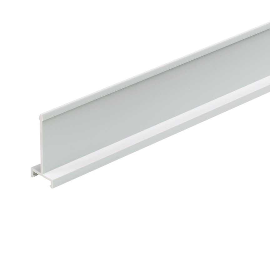 D3HWH6 Solid Divider Wall, PVC, White