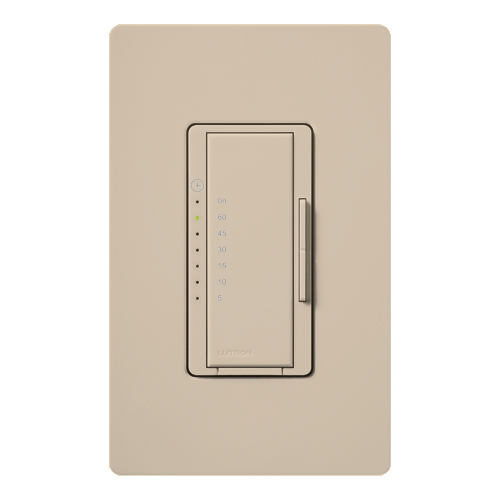 MA-T51-TP Maestro Designer Countdown Timer Control Switch, 5 to 60 min Setting, 120 VAC, 1NO 1 Form A Contact, 1 Poles