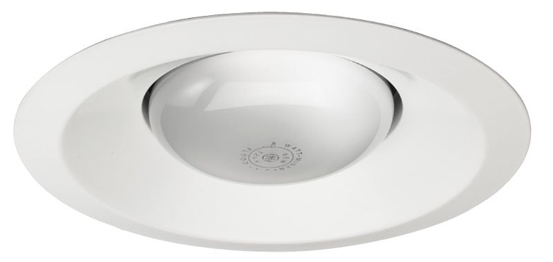 252 WH Downlight Regressed Open Frame Trim, 7-5/8 in OD, Incandescent Lamp, For Use With IC22, IC22W, IC22S, IC22R Series Housing