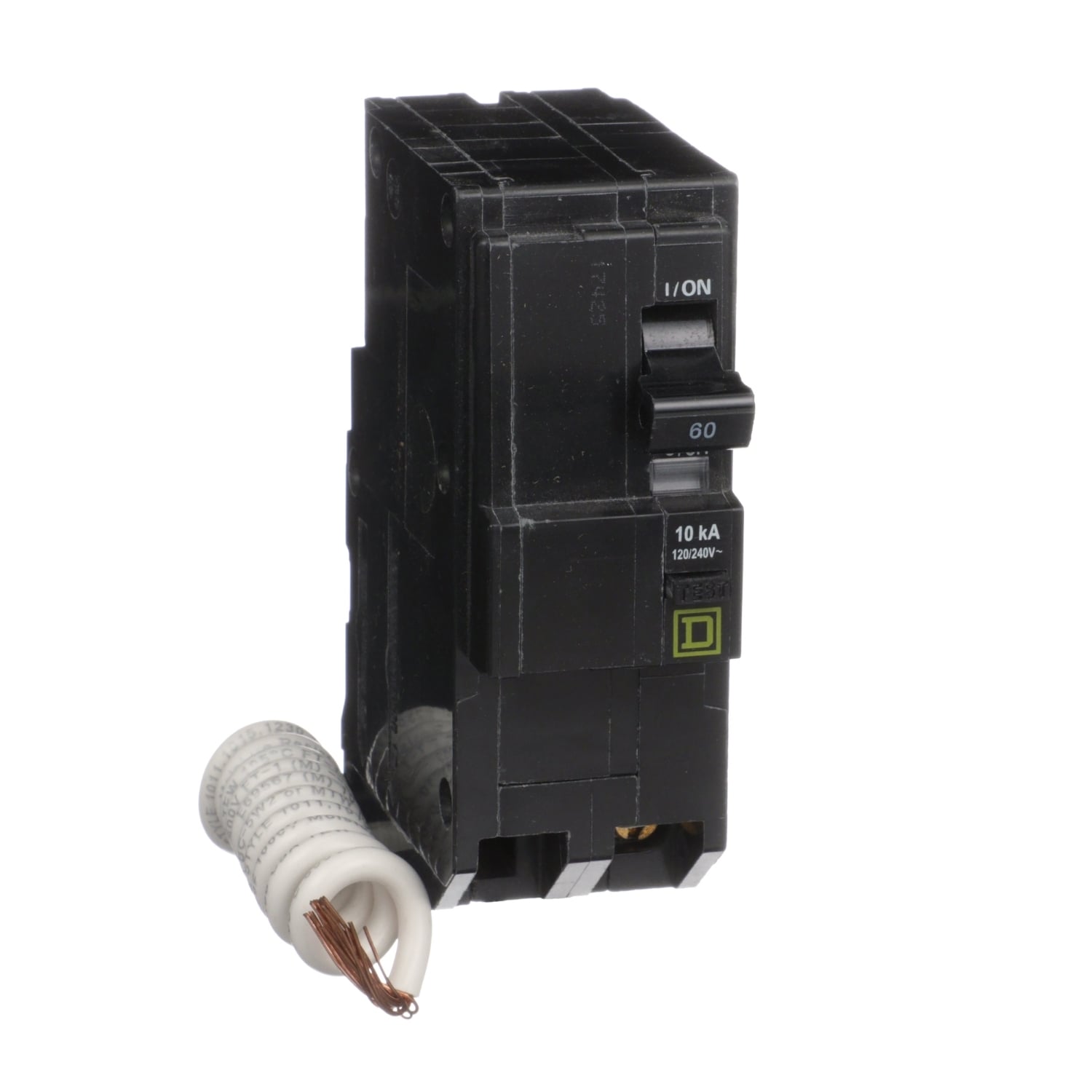 QO260EPD Miniature Circuit Breaker, 60 Amp, 2 Pole, 120/240V