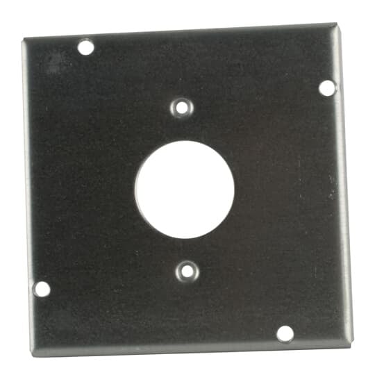 RSL-11 Steel City Surface Cover, 4-11/16 in L x 4-11/16 in W x 1/2 in D, Steel