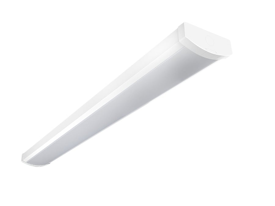 GUS17-4/E GUS Dimmable LED Wrap Fixture, 50/40/30 W Fixture, 120 to 277 V AC, White Housing