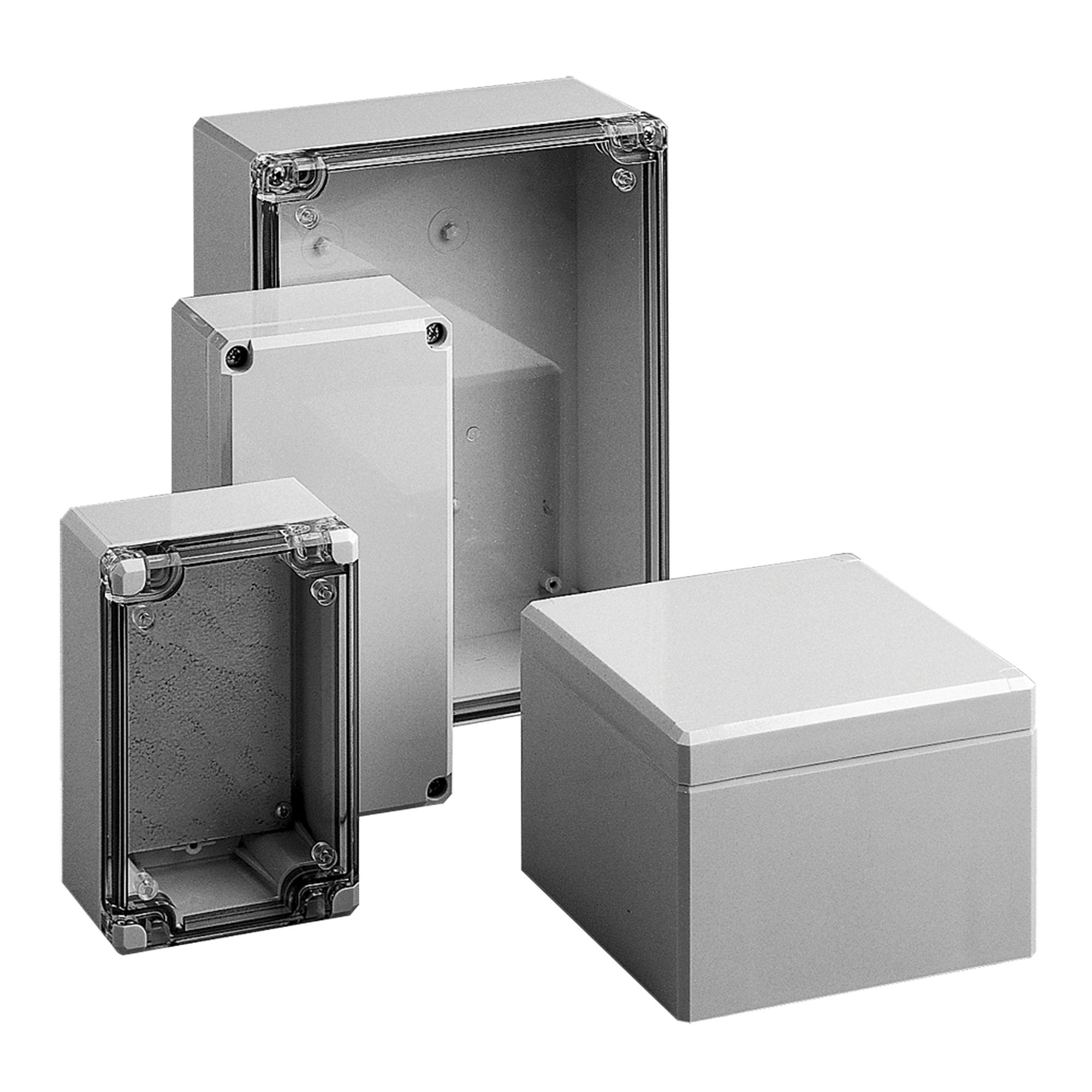 Q241612PCD Qline Junction Box, 240 mm H x 160 mm W x 120 mm D, Opaque/Screw Cover, NEMA 4X/IP67 NEMA Rating, Polycarbonate