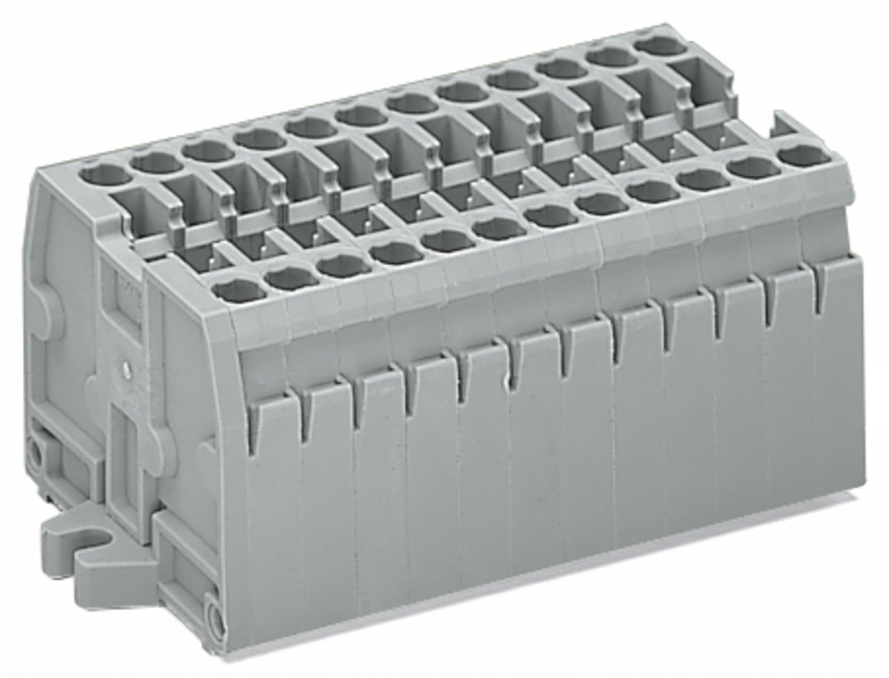 869-110 Operating Tool Terminal Strip, 28 to 12 AWG Conductor, 0.24 to 0.28 in L, Polyamide