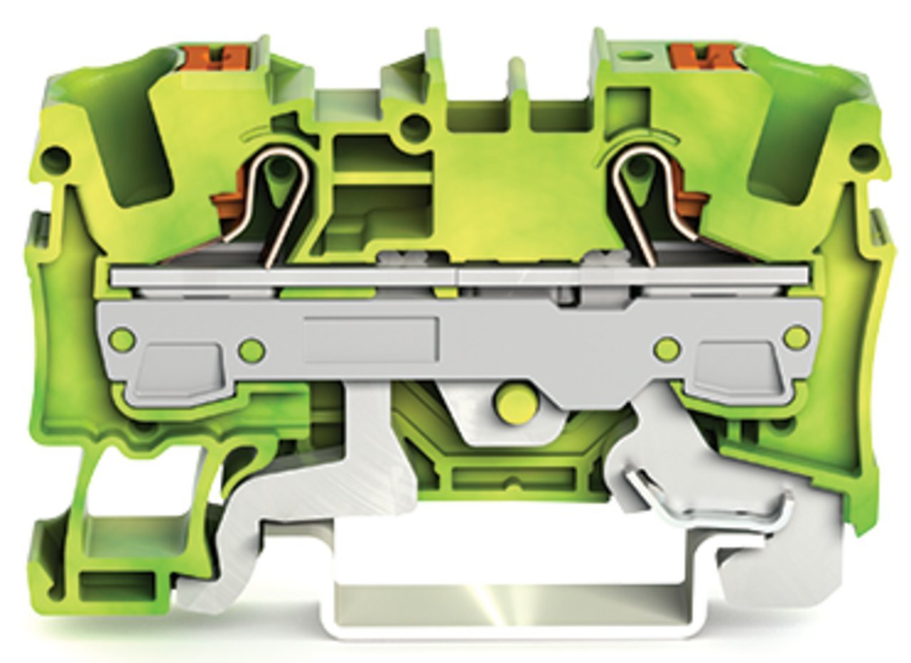 2206-1207 2206 2-Conductor Terminal Block, 1.29 in L x 0.29 in W x 2.25 in H, Polyamide