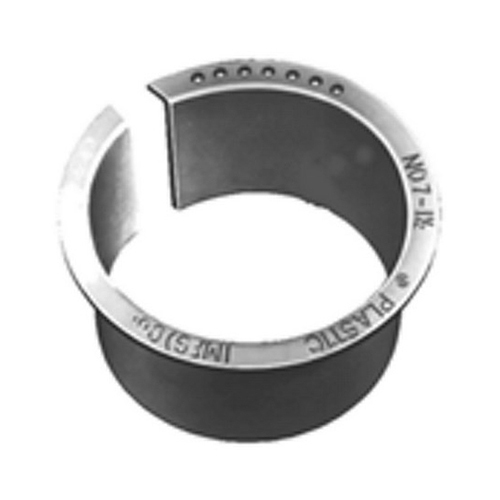 194 Bridgeport Lock-A-Liner Conduit Bushing, 1-1/4 in Trade, Plastic, Plain