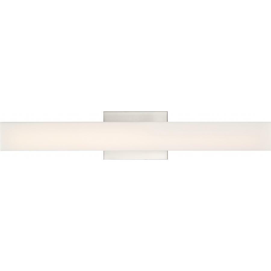 62-1331 Nuvo Jess Dimmable Medium Vanity Light Fixture, (1) Lamp, 120 V AC, Brushed nickel Housing