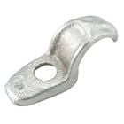 One Hole Straps Malleable Iron, 1-1/4 In. Trade Size