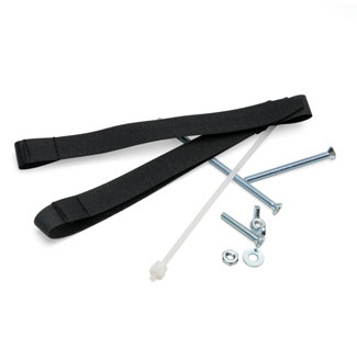 SPLMT-HKT Mounting Hardware Kit, For Use With Splice Tray, Metal/Velcro