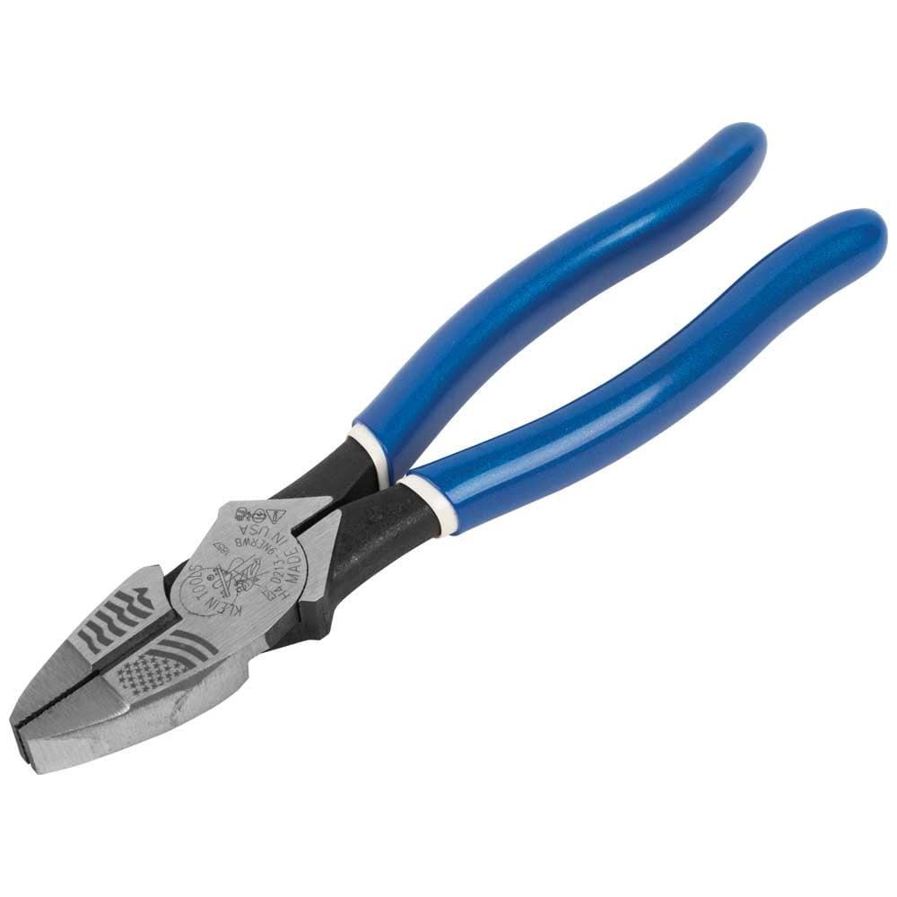 D2139NERWB Side Cutting Plier, 0.6 in THK Max Wire, 1.5 in L x 1.25 in W x 0.6 in THK Jaw Steel Jaw Knurled Jaw, 9.3 in OAL