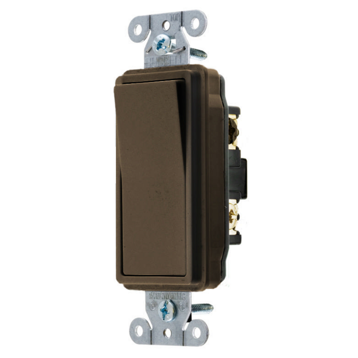 DS320 3-Way Heavy Duty Specification Grade Standard Sized Decorator Switch, 120 to 277 VAC, 20 A, 5540 W Power Rating, 2 Position Contact