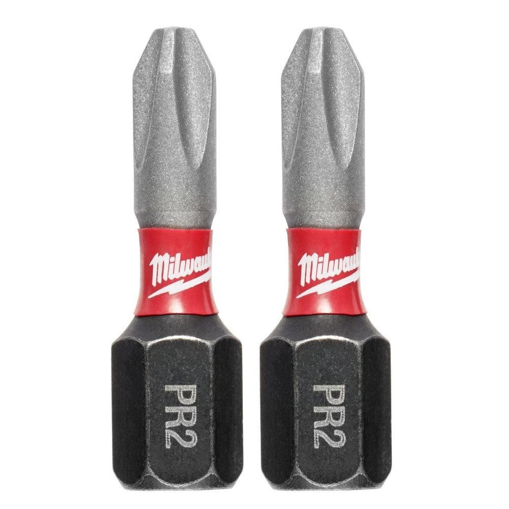 48-32-4444 Shockwave Impact Duty Impact Insert Bit, #2 Phillips Point, 1 in OAL, 1/4 in, Alloy Steel