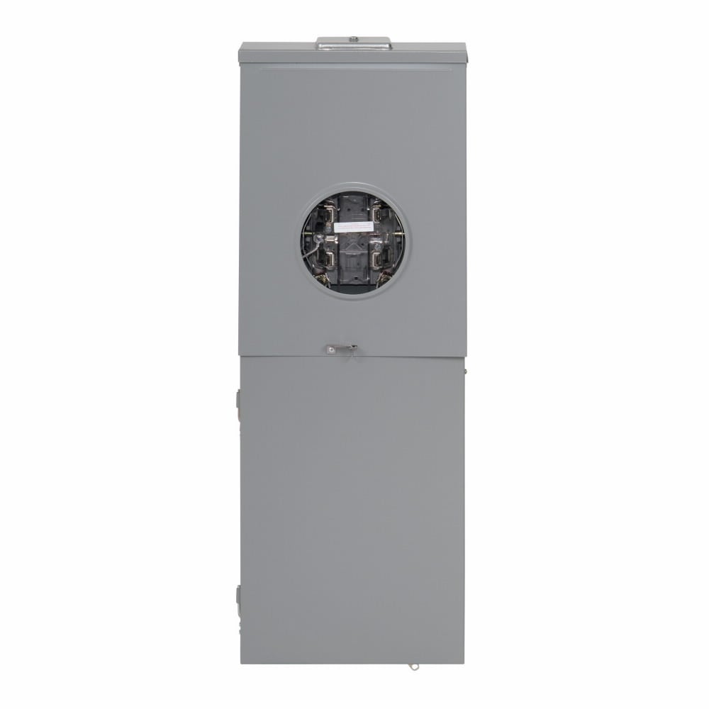 CMBX1212B200BTS 1-Socket 12-Circuit Type CH All-in-One Lever Bypass Non-EUSERC Meter Breaker With Feed-Through Lug, 120/240 V AC, 200 A, 1 Phase , NEMA 3R Enclosure