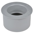 Reducer Bushing, Size 3 Inches x 2 Inches, Length 1-7/8 Inch, Material PVC, Color Gray, For use with Schedule 40 and 80 Conduit