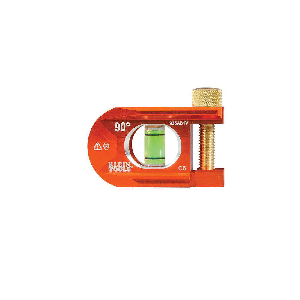 935AB1V ACCU-BEND Conduit Level, 2-1/2 in L x 1.48 in W, 90 deg Vial Position, Aluminum