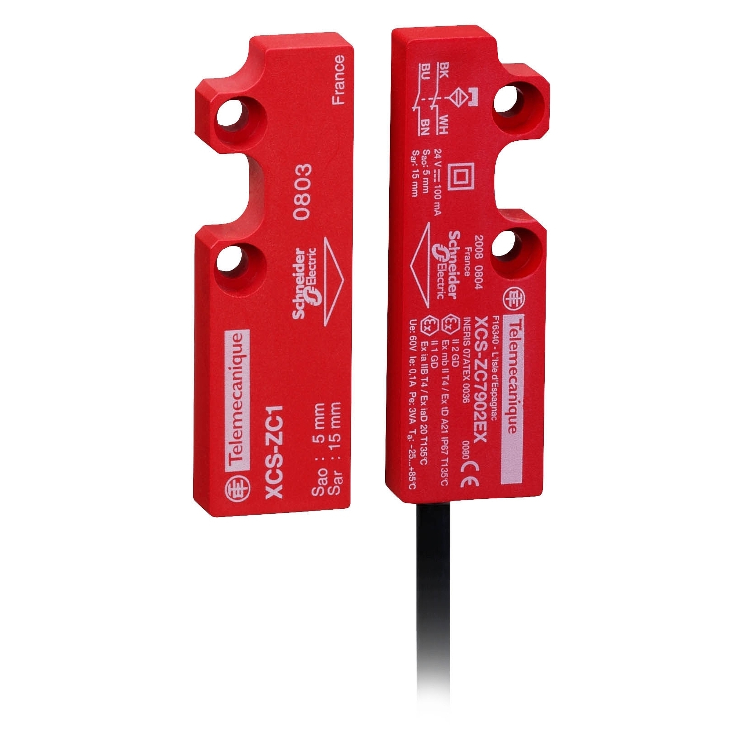 XCSDMC59030EX XCSD Series, 1NO-1NC contact, Rhodium contact