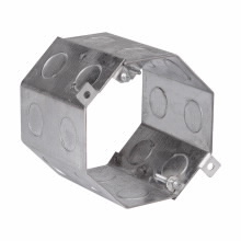 TP635 Thepitt Welded Outlet Box, Steel, 43 cu-in Capacity, 3-1/2 in D